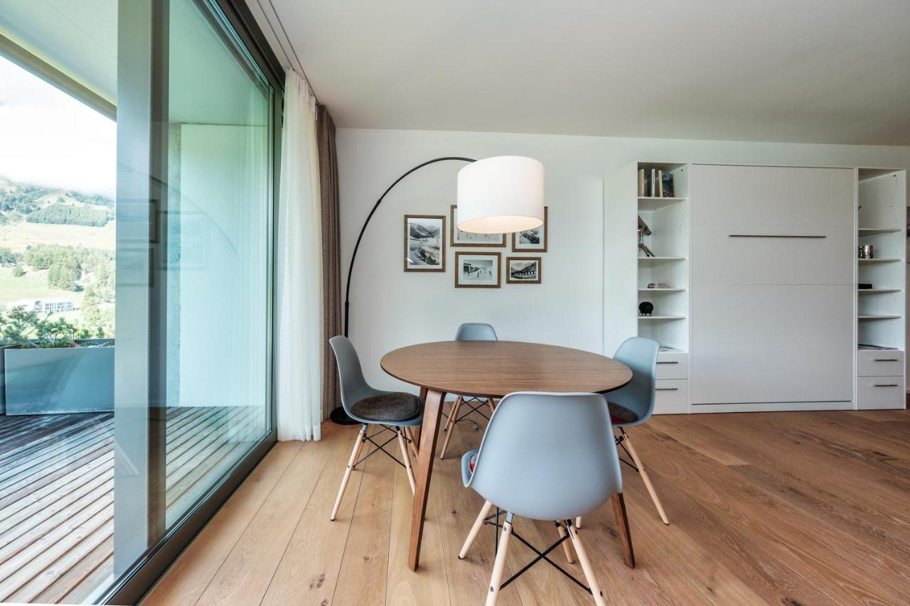 Luxury Panorama Apartment With Alpengold Spa Access Davos Bagian luar foto