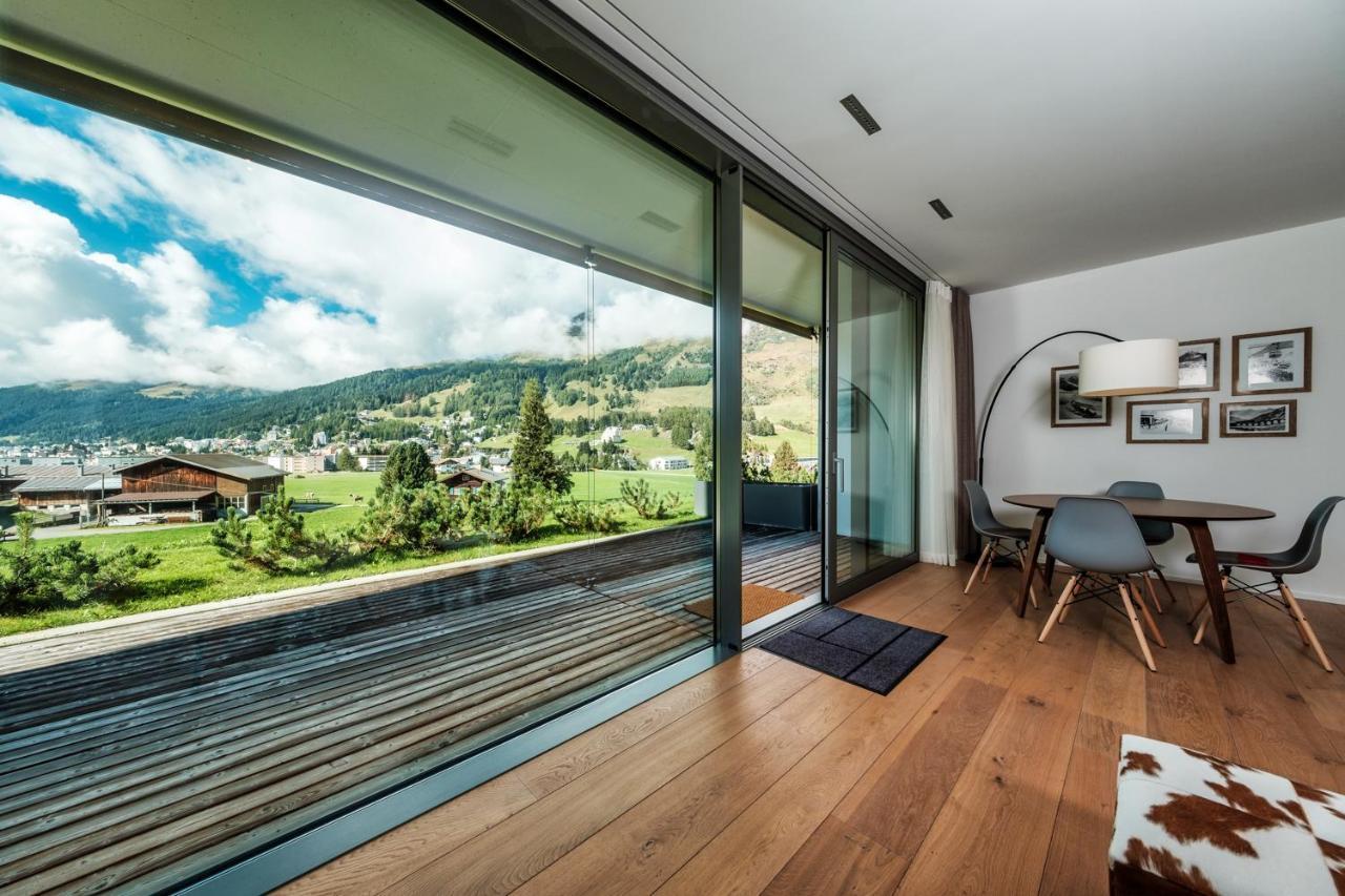 Luxury Panorama Apartment With Alpengold Spa Access Davos Bagian luar foto