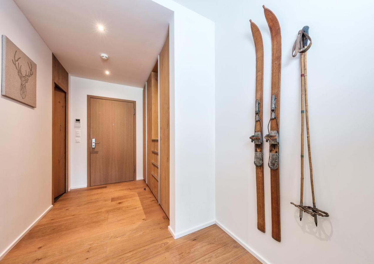 Luxury Panorama Apartment With Alpengold Spa Access Davos Bagian luar foto