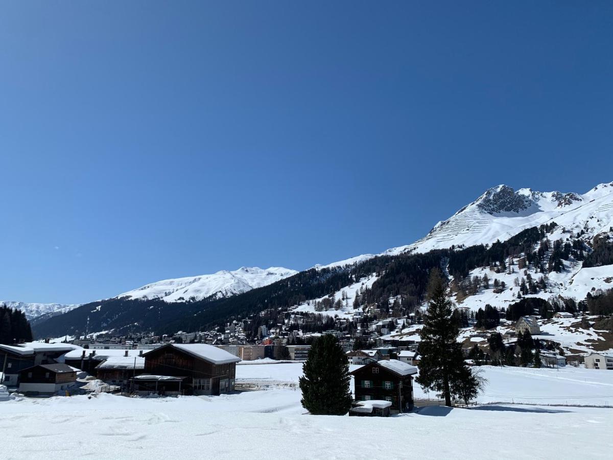 Luxury Panorama Apartment With Alpengold Spa Access Davos Bagian luar foto